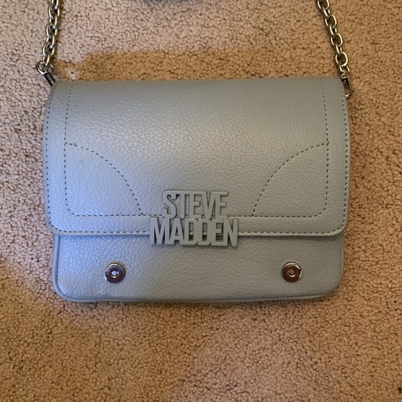 Light blue/purple Steve Madden purse - Picture 2 of 5
